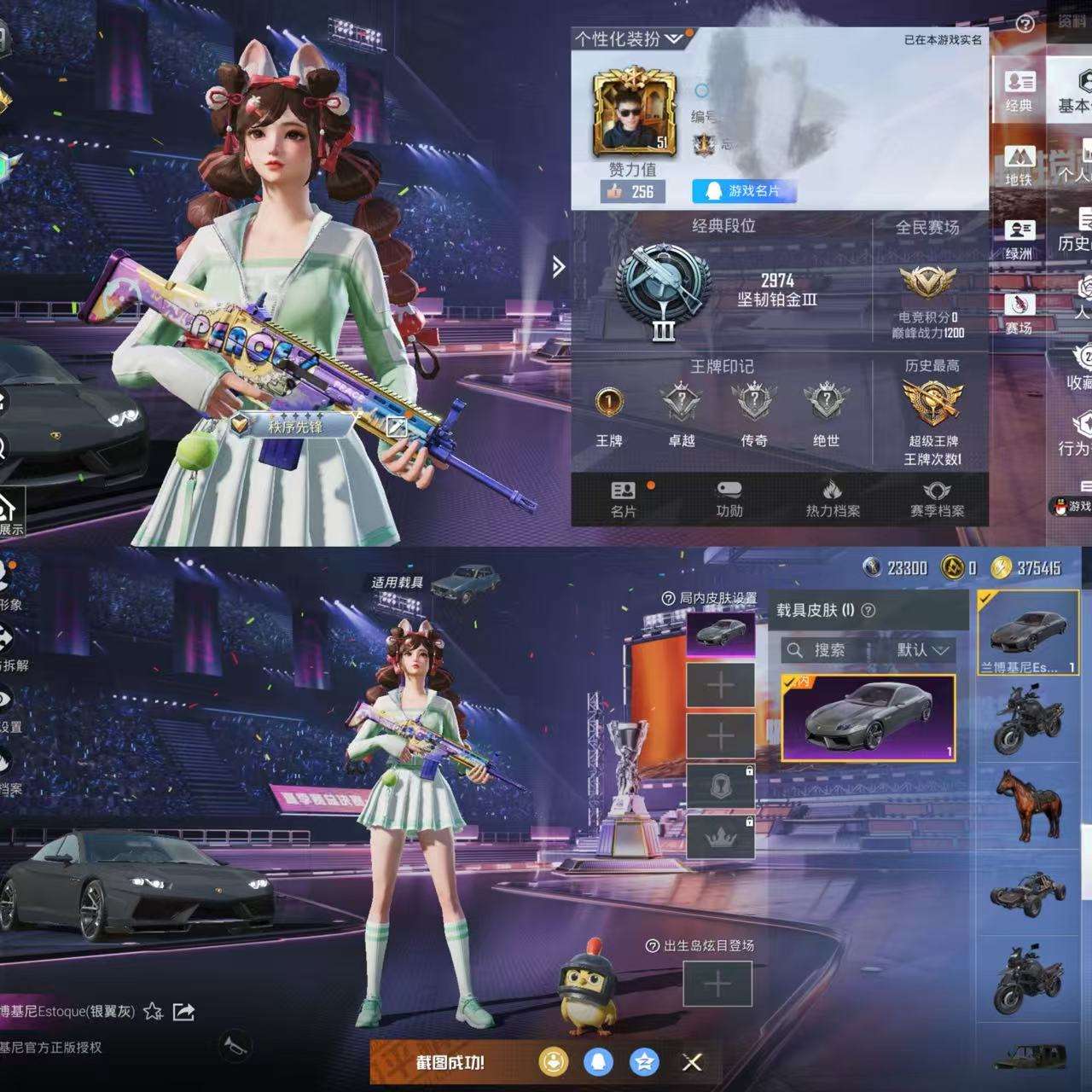 HPCMW3422263和平精英账号详情图2 HPCMW3422263和平精英账号详情图2